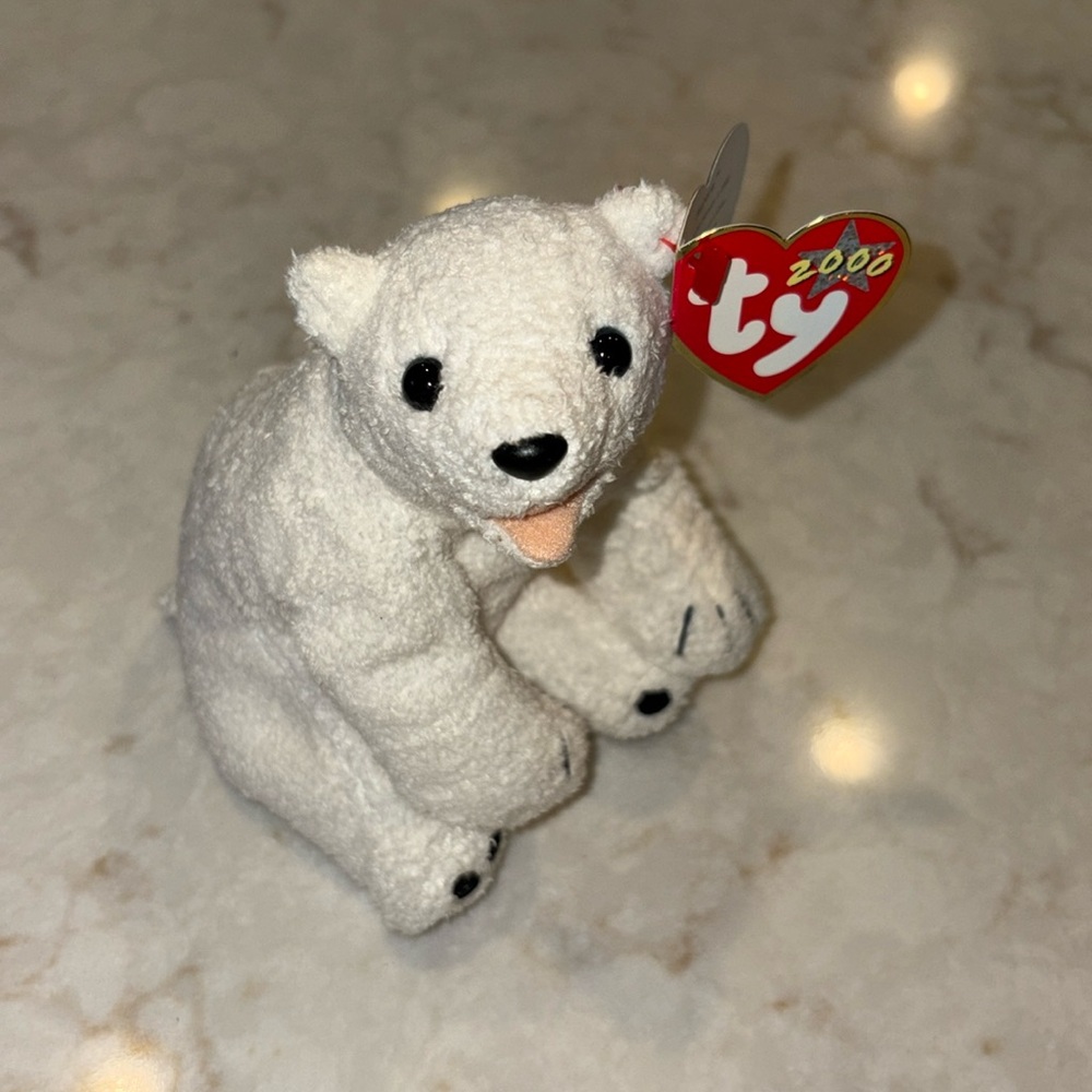 Ty “Aurora” Beanie Baby polar bear NWT